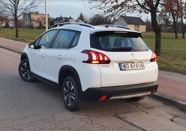 Peugeot 2008 cena 52900 przebieg: 39000, rok produkcji 2018 z Ostrołęka małe 16